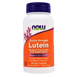 Специальные добавки NOW Lutein 20 mg   (90 vcaps)