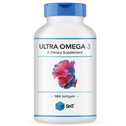 Жирные кислоты (Омега жиры) SNT Ultra Omega-3   (180 softgels)