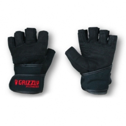 Перчатки для фитнеса и тренировок Grizzly Power Training Gloves  (Чёрный)
